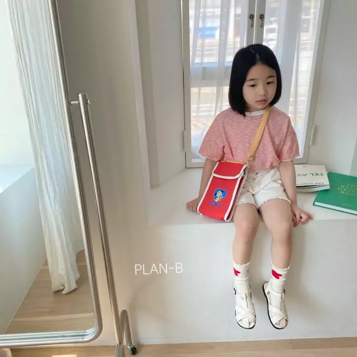 Plan B - Korean Children Fashion - #minifashionista - wave Stripes Tee - 2