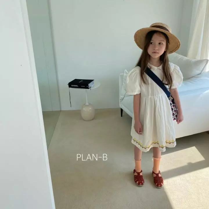 Plan B - Korean Children Fashion - #minifashionista - Smooth Flower Embroidery One-piece - 11