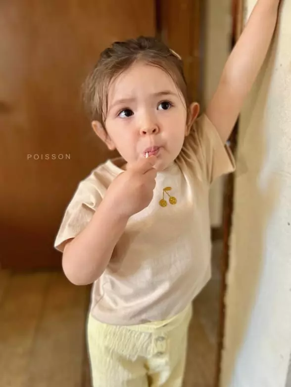 Poisson - Korean Children Fashion - #prettylittlegirls - Cherry Tee - 4