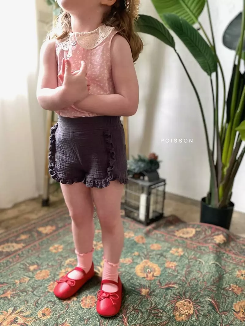 Poisson - Korean Children Fashion - #childofig - Many Frill Pants