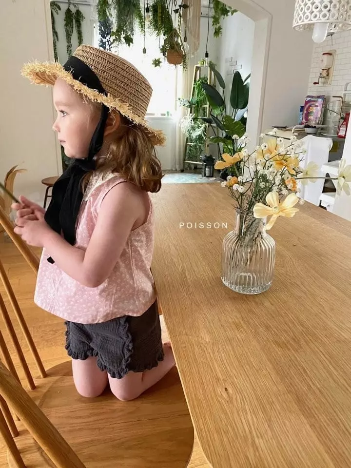 Poisson - Korean Children Fashion - #childrensboutique - Bijou Collar Blouse - 8