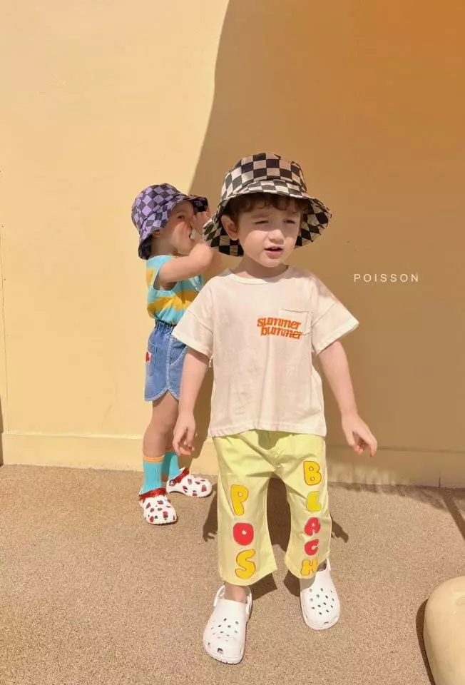 Poisson - Korean Children Fashion - #childrensboutique - Beach Pants - 3