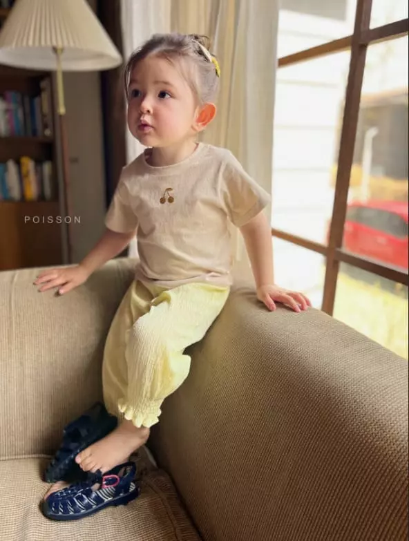 Poisson - Korean Children Fashion - #designkidswear - Cherry Tee - 7
