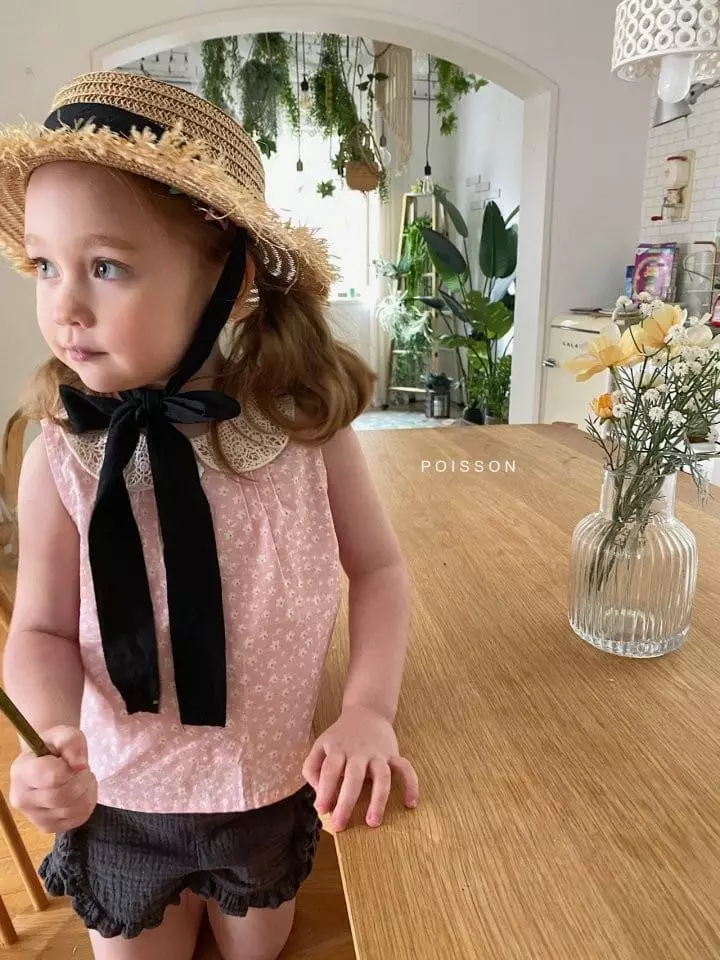 Poisson - Korean Children Fashion - #designkidswear - Bijou Collar Blouse - 9