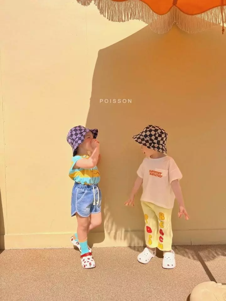 Poisson - Korean Children Fashion - #childrensboutique - Beach Pants - 4