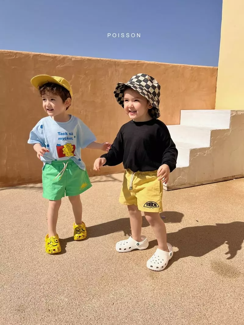 Poisson - Korean Children Fashion - #designkidswear - Tree Co Shorts - 2