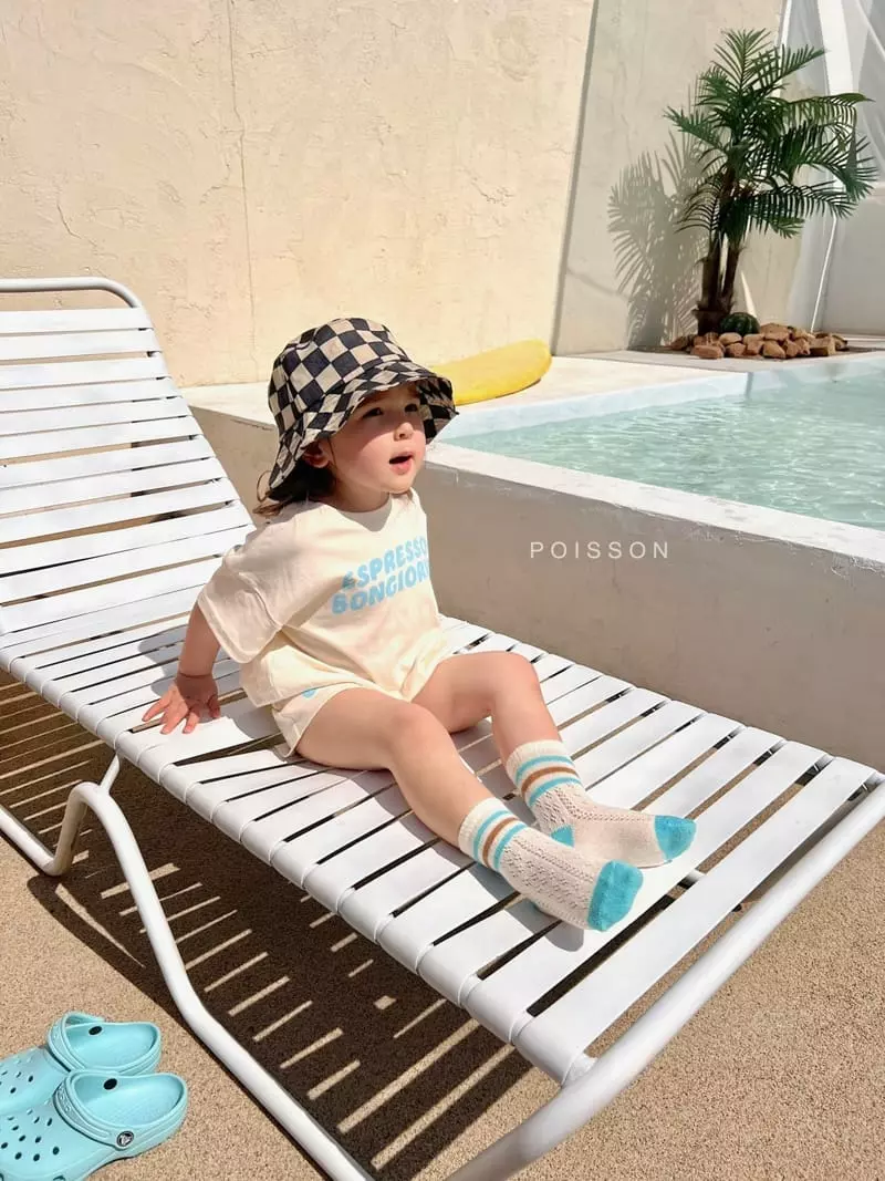 Poisson - Korean Children Fashion - #kidsshorts - But You O Top Bottom Set - 11
