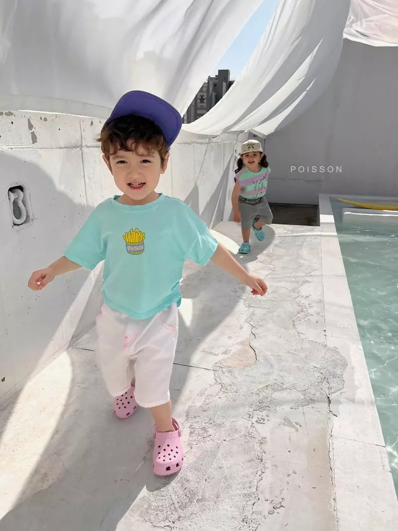 Poisson - Korean Children Fashion - #kidsshorts - Siru Tee - 8