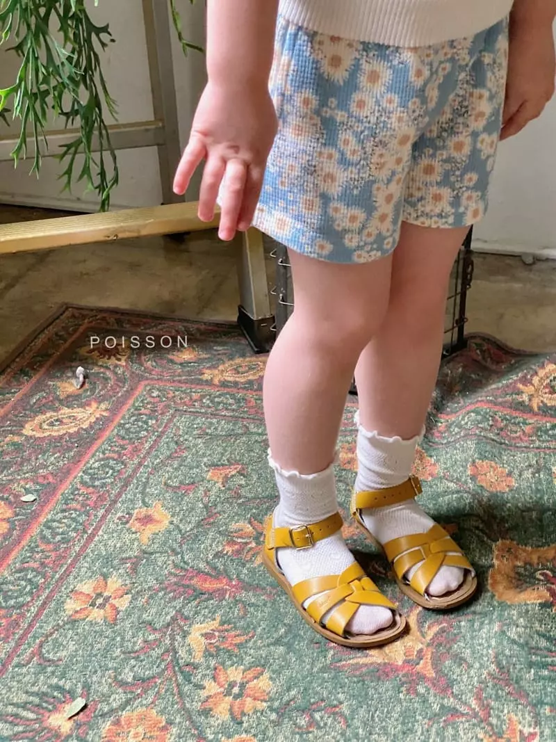 Poisson - Korean Children Fashion - #kidsshorts - Eyelet Socks Set - 3