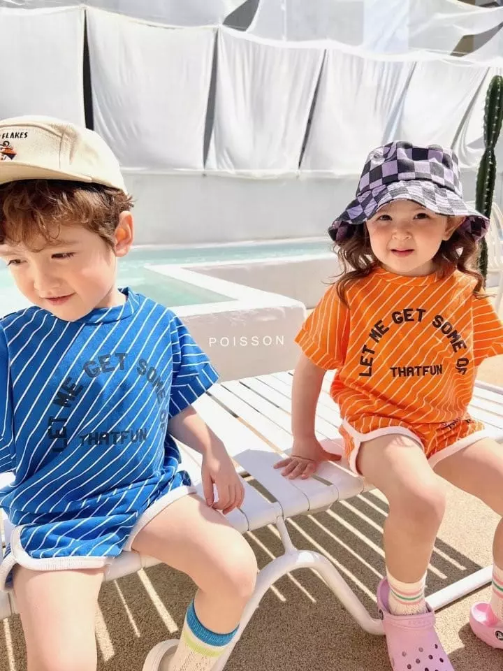 Poisson - Korean Children Fashion - #kidsshorts - Swing Over Tee - 9