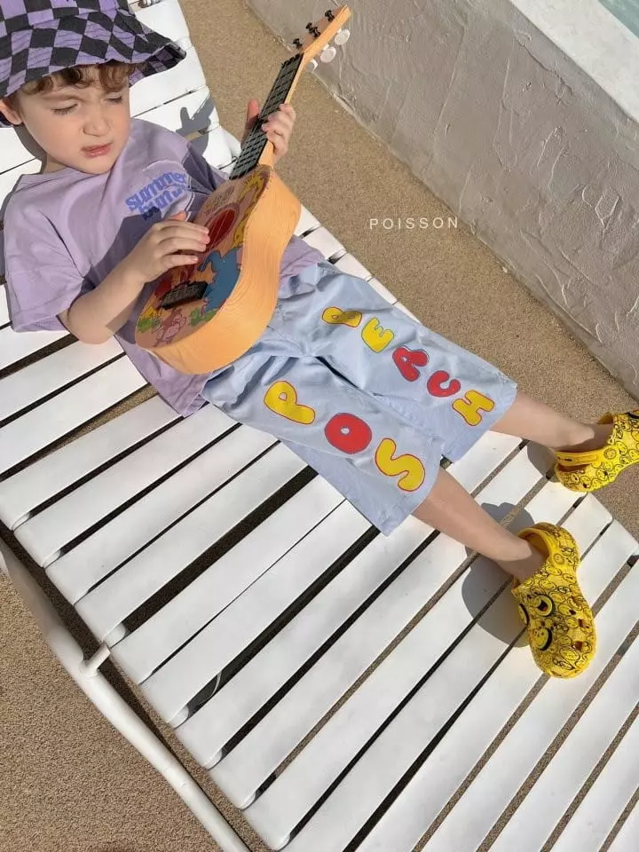 Poisson - Korean Children Fashion - #kidsshorts - Beach Pants - 7