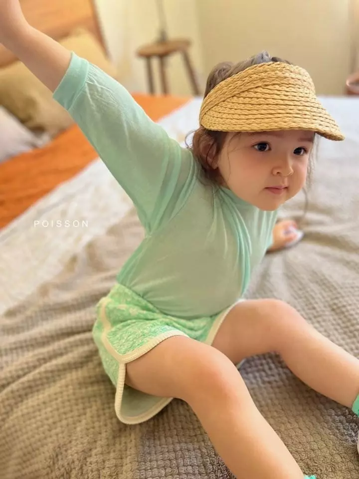 Poisson - Korean Children Fashion - #kidsshorts - Roa Sun Cap - 6