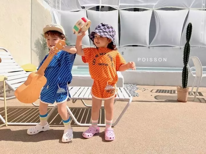 Poisson - Korean Children Fashion - #kidzfashiontrend - Wave Pants - 12