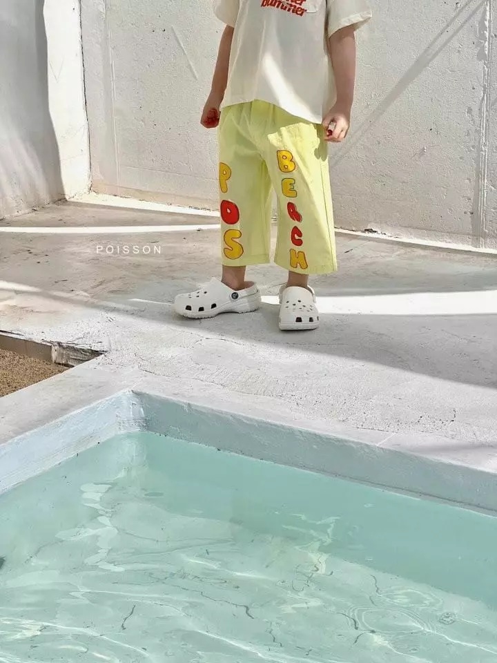 Poisson - Korean Children Fashion - #kidzfashiontrend - Beach Pants - 9