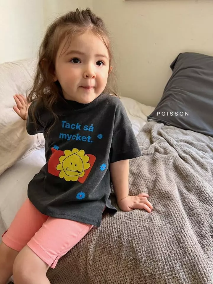 Poisson - Korean Children Fashion - #kidzfashiontrend - Pigment Tee - 6