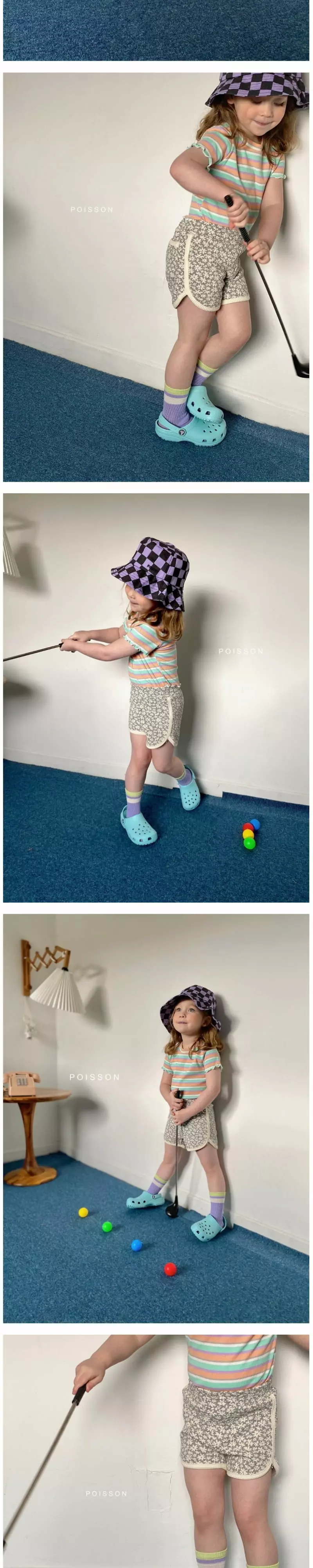 Poisson - Korean Children Fashion - #littlefashionista - Flower Pants - 5