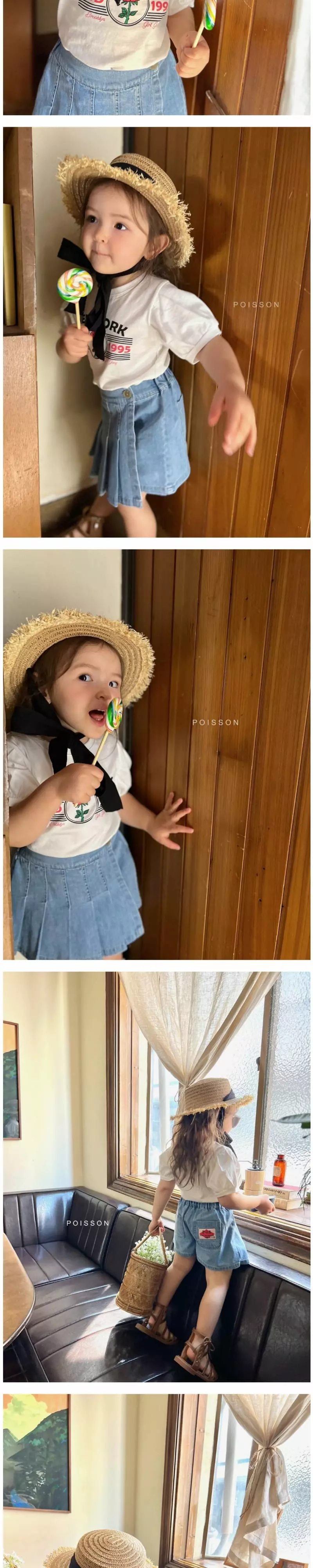 Poisson - Korean Children Fashion - #littlefashionista - Rose Tee - 2