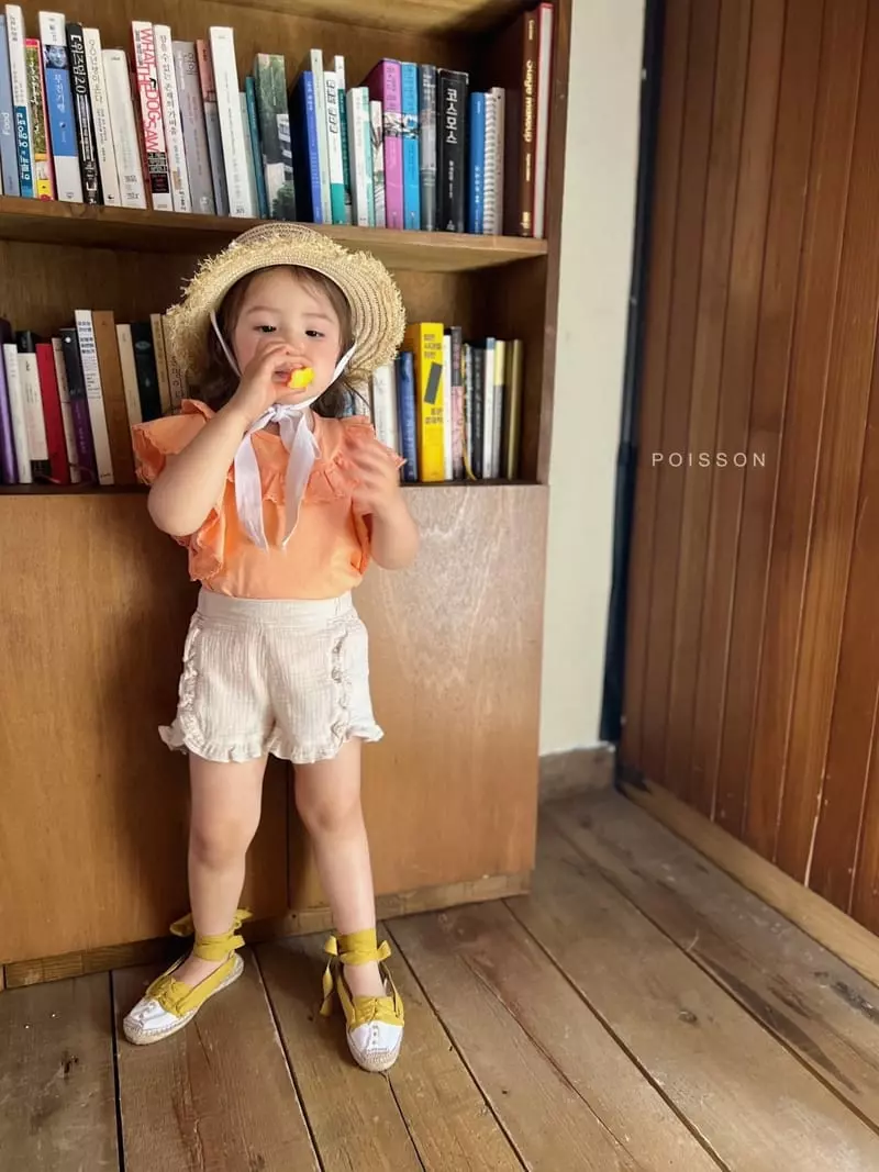 Poisson - Korean Children Fashion - #littlefashionista - Many Frill Pants - 10