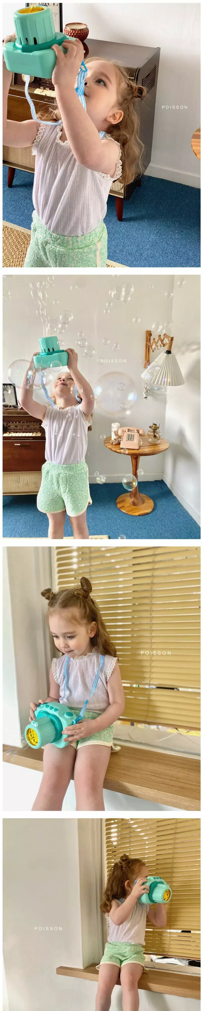 Poisson - Korean Children Fashion - #littlefashionista - Eyelet Tee - 4