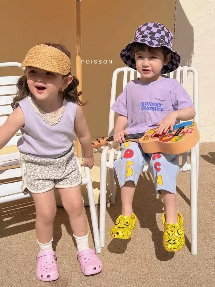 Poisson - Korean Children Fashion - #magicofchildhood - Beach Pants - 12