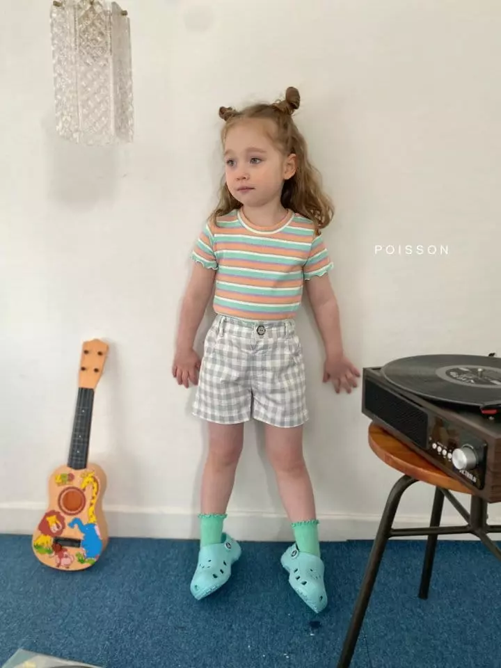 Poisson - Korean Children Fashion - #magicofchildhood - Yoni Check  Shorts - 10