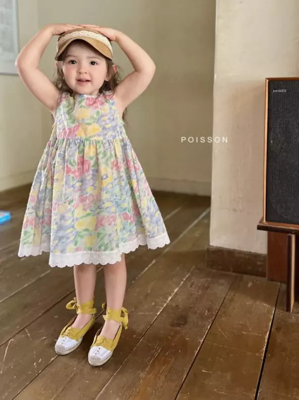 Poisson - Korean Children Fashion - #minifashionista - Garden One-piece - 3