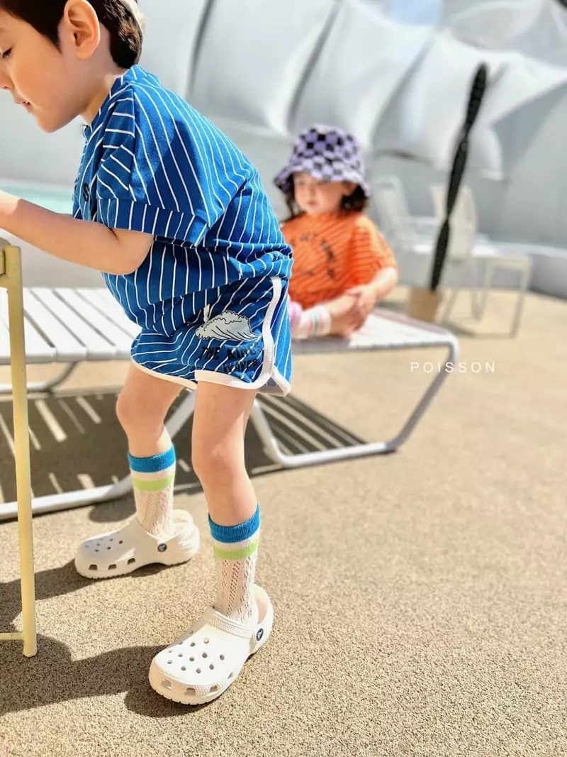 Poisson - Korean Children Fashion - #minifashionista - Ble Socks Set - 10