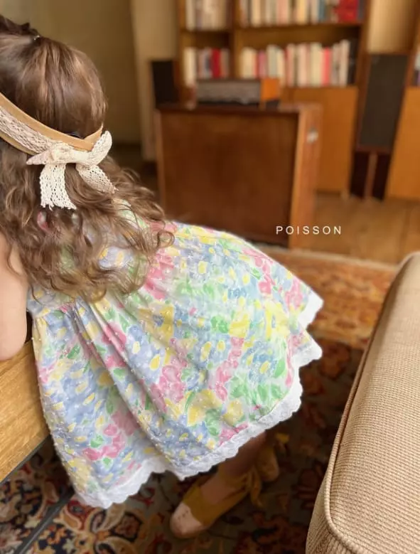 Poisson - Korean Children Fashion - #minifashionista - Garden One-piece - 4