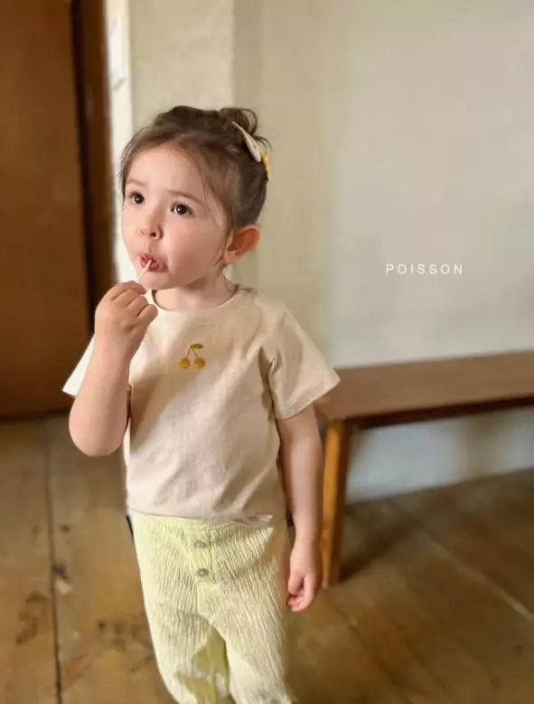 Poisson - Korean Children Fashion - #prettylittlegirls - Cherry Tee - 3