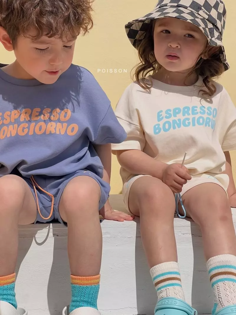 Poisson - Korean Children Fashion - #minifashionista - But You O Top Bottom Set - 4