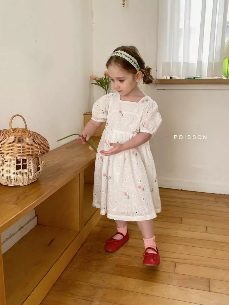 Poisson - Korean Children Fashion - #prettylittlegirls - Eyelet Socks Set - 10