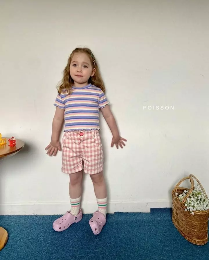 Poisson - Korean Children Fashion - #stylishchildhood - Yoni Check Pants - 7