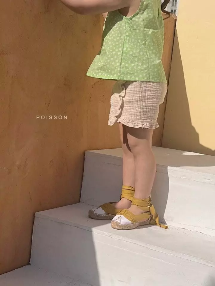 Poisson - Korean Children Fashion - #stylishchildhood - Bijou Collar Blouse - 6