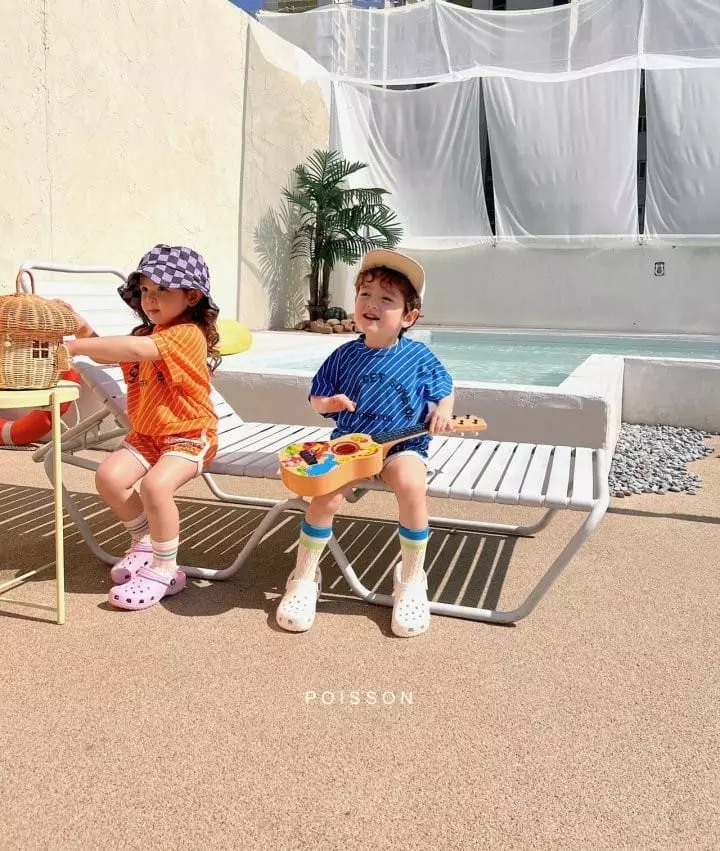 Poisson - Korean Children Fashion - #stylishchildhood - Swing Over Tee - 3