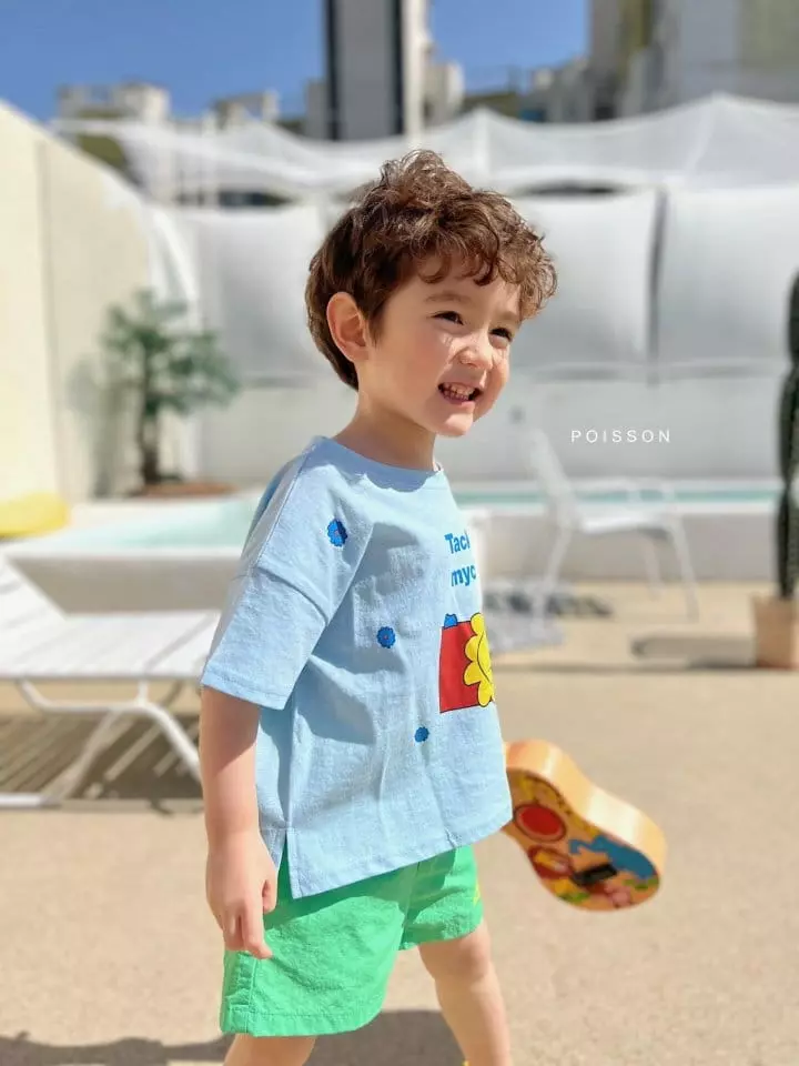 Poisson - Korean Children Fashion - #todddlerfashion - Pigment Tee - 12