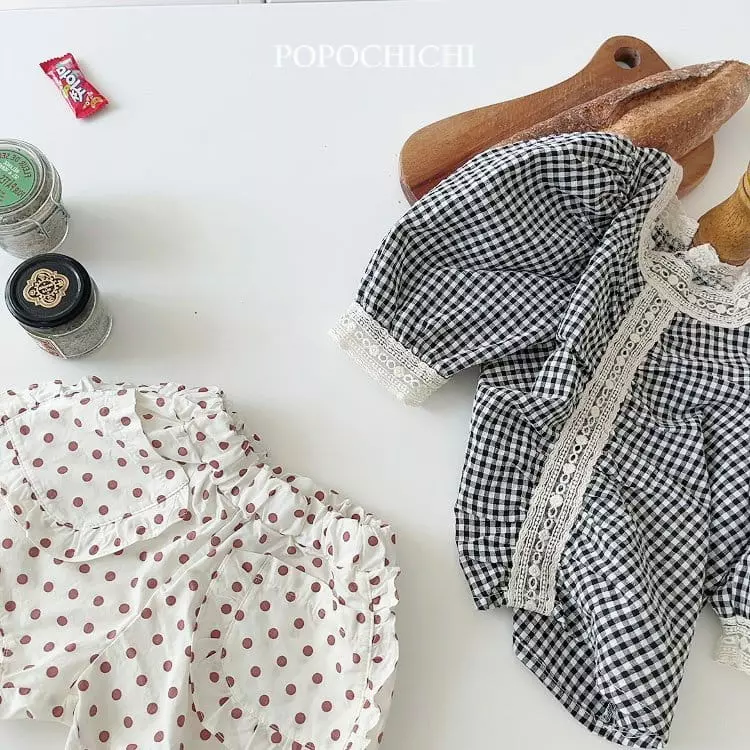 Popochichi - Korean Children Fashion - #Kfashion4kids - Lace Blouse - 3