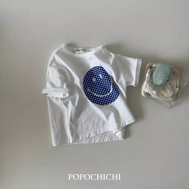 Popochichi - Korean Children Fashion - #Kfashion4kids - Smile Tee - 7