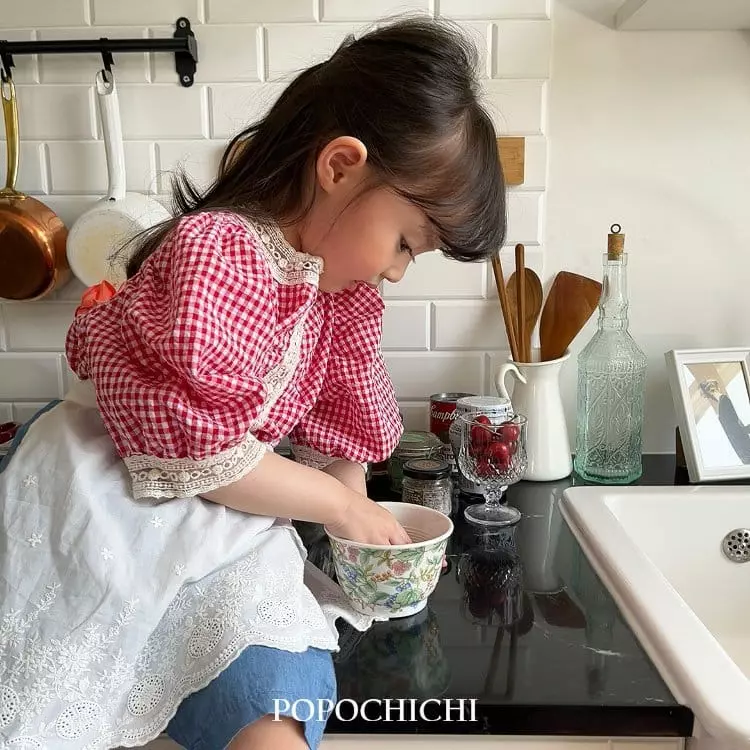 Popochichi - Korean Children Fashion - #childofig - Lace Blouse - 11