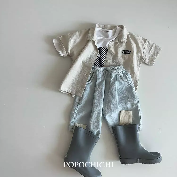 Popochichi - Korean Children Fashion - #childrensboutique - Patch Shirt - 11