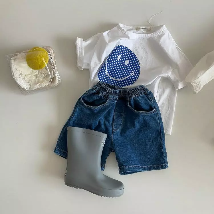 Popochichi - Korean Children Fashion - #childrensboutique - Denim Shorts - 9
