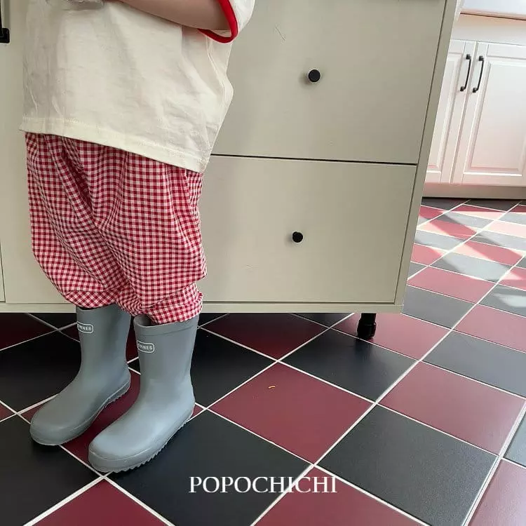 Popochichi - Korean Children Fashion - #kidsstore - Check Pants - 3