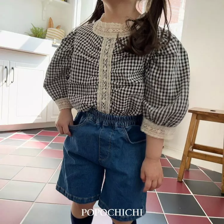 Popochichi - Korean Children Fashion - #kidsstore - Lace Blouse