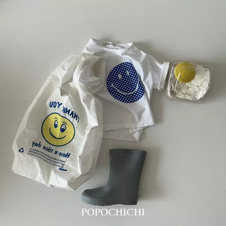 Popochichi - Korean Children Fashion - #littlefashionista - Smile Tee - 8