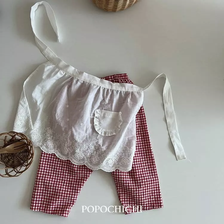 Popochichi - Korean Children Fashion - #prettylittlegirls - Check Pants - 9