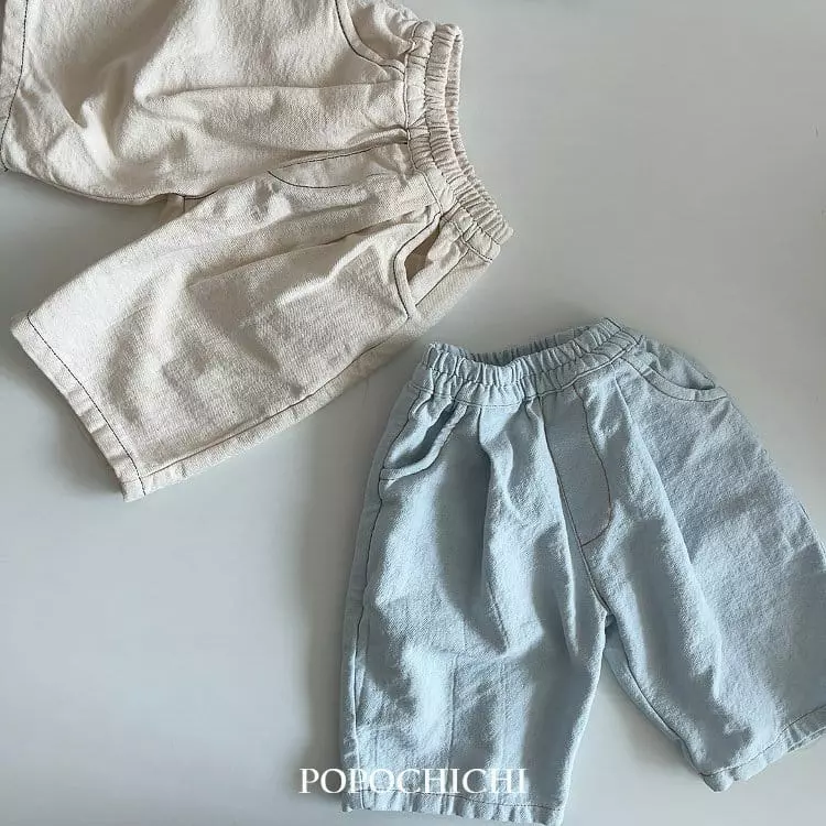 Popochichi - Korean Children Fashion - #stylishchildhood - Stitch Pants - 6