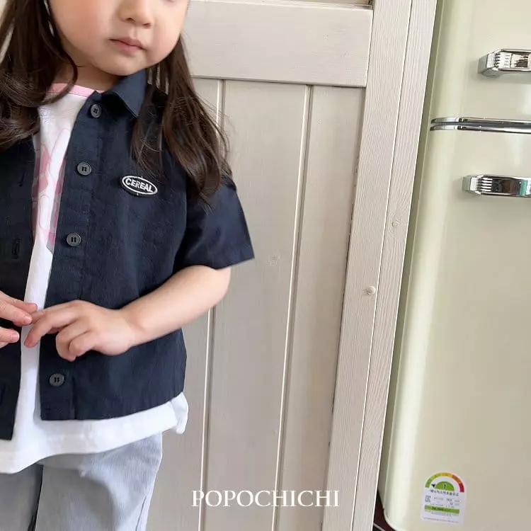 Popochichi - Korean Children Fashion - #todddlerfashion - Patch Shirt - 7