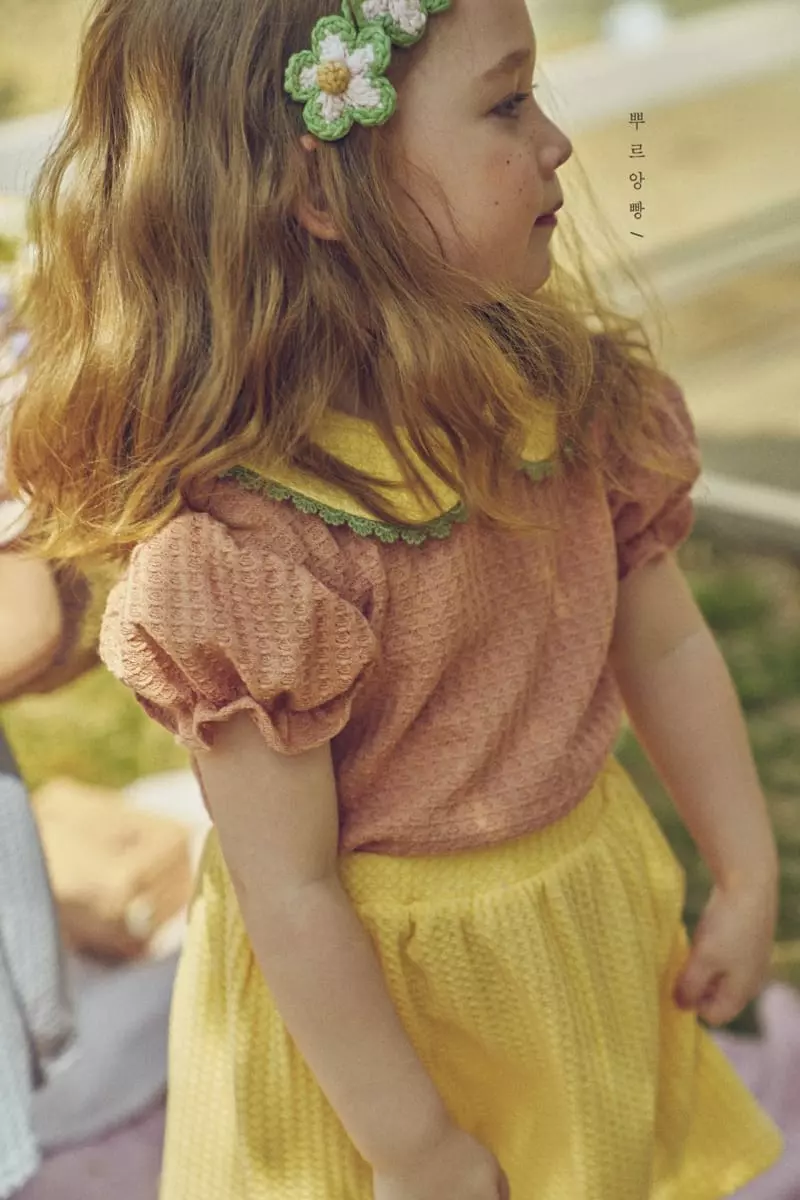 Pourenfant - Korean Children Fashion - #Kfashion4kids - Rolly Puff Tee - 8