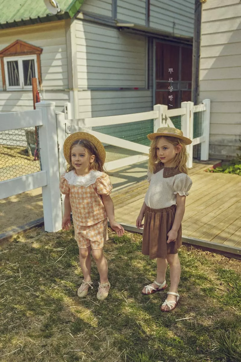Pourenfant - Korean Children Fashion - #childofig - Raon Knit Top Bottom Skirt Set - 10