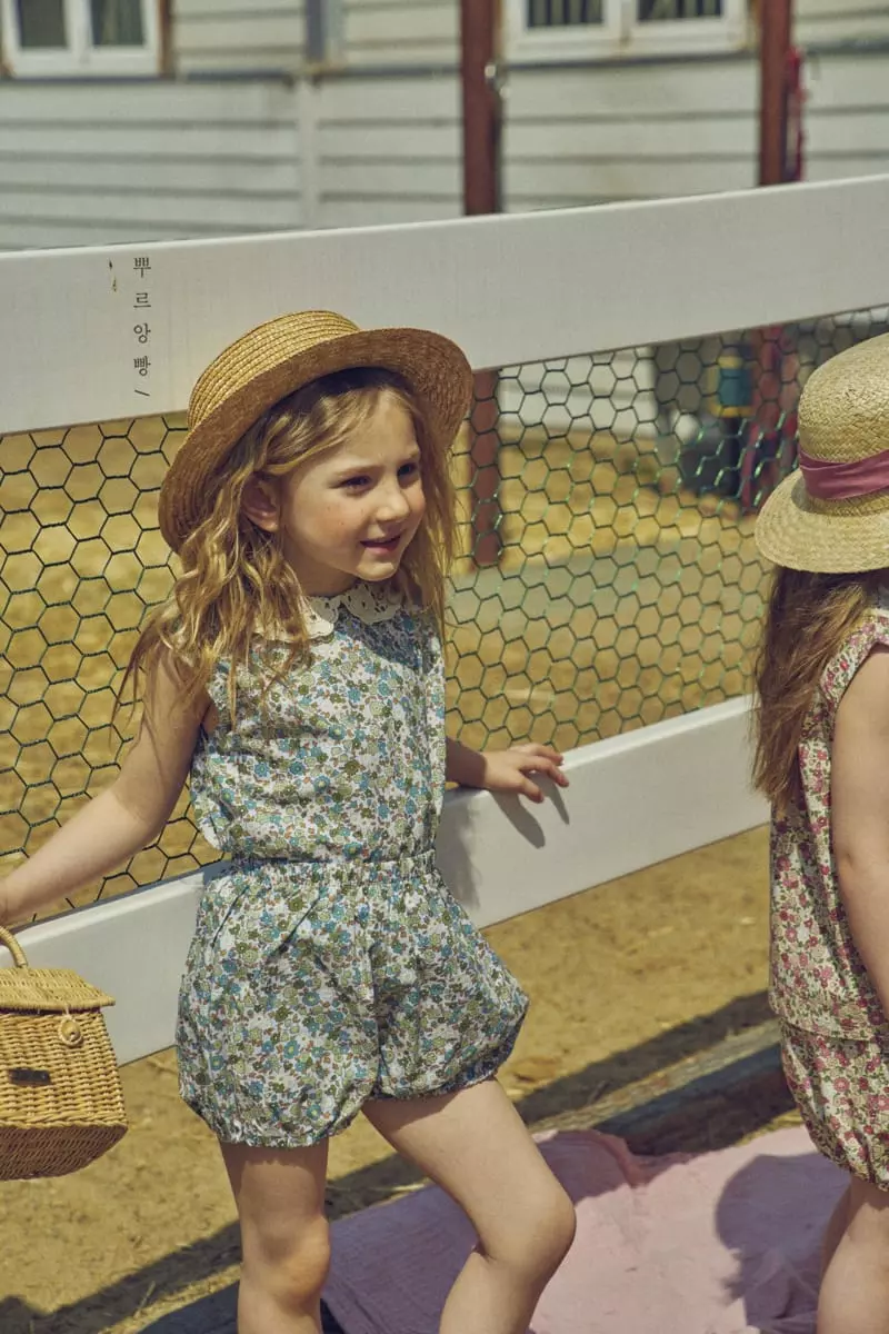 Pourenfant - Korean Children Fashion - #childofig - Florin Lace Top Bottom Set - 8