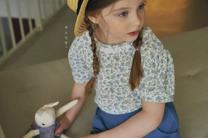 Pourenfant - Korean Children Fashion - #childofig - Eblin Lace Collar Knit Tee - 7